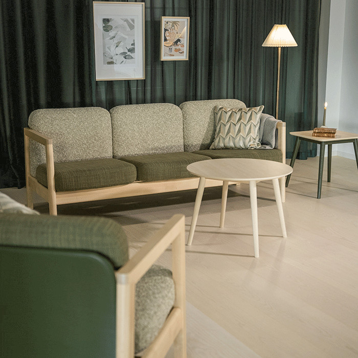 Alma 3-personers sofa