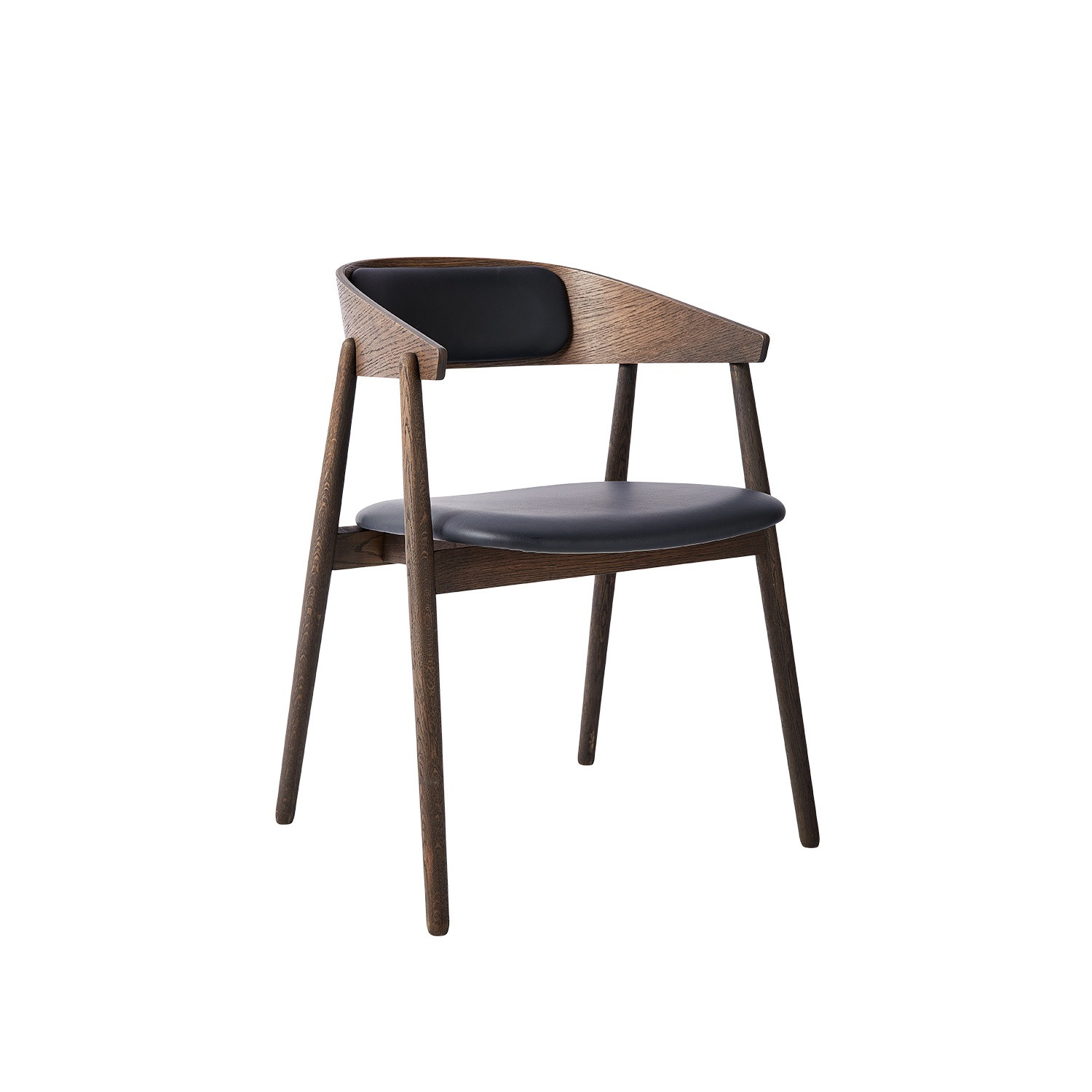 Spisebordsstol model AC2 - Polstret sæde og ryg