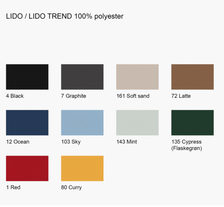 OneCollection 7012M Stol i Bøg eller Eg - Op til 250 kg. Stof