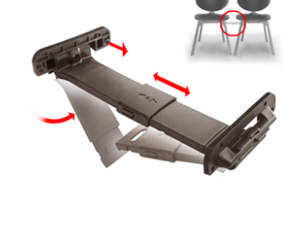 Koblingsbeslag til stole fra Inoff