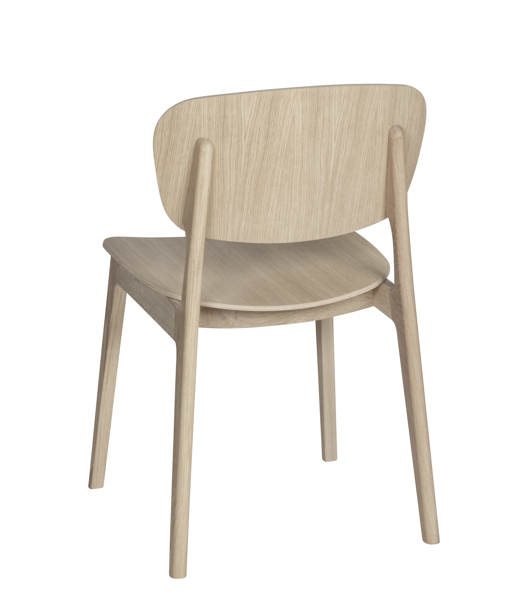 Ida spisebordsstol med træsæde