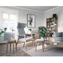 Farstrup Nobel 8920 Lænestol med øreklapper i stof