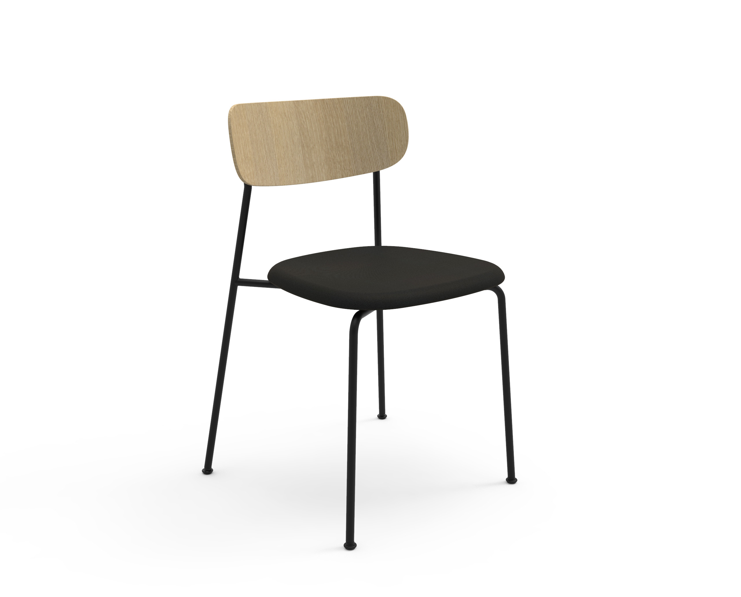 SCOPE STOL med polstret sæde