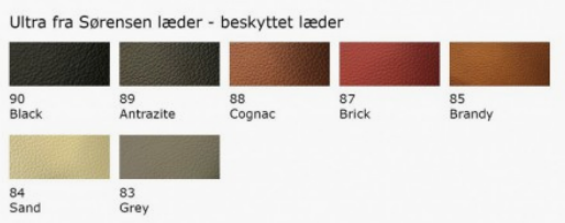 Farstrup Scala 2411 armstol i læder