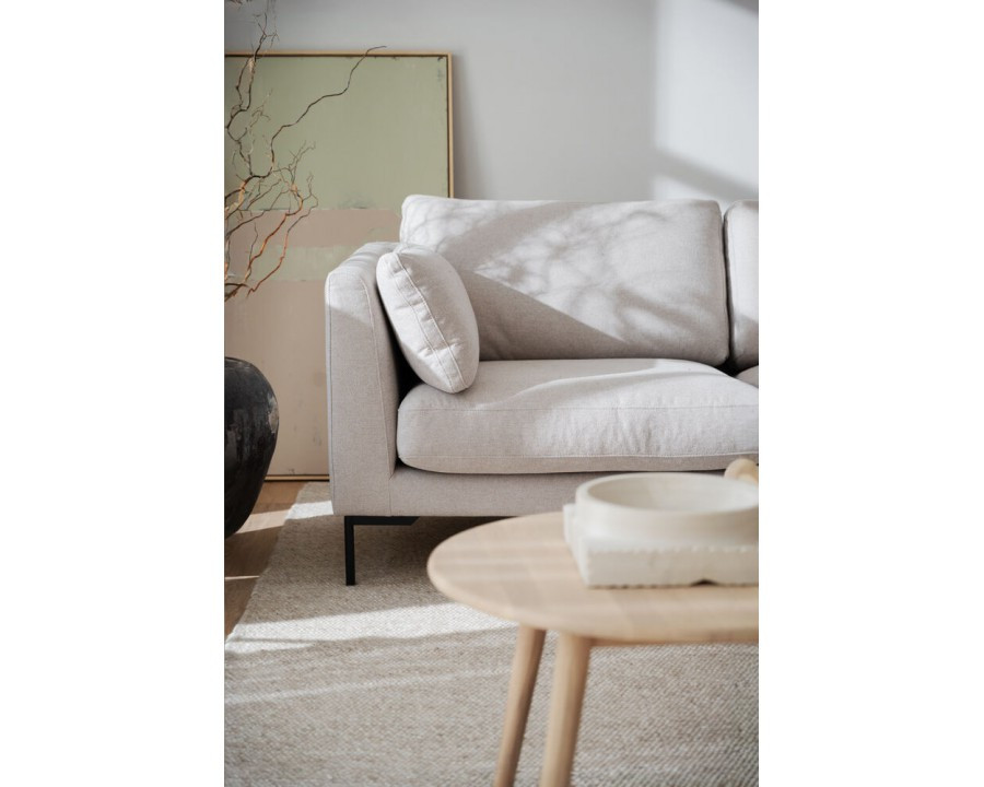 Corwin 2,5 og 3 personers sofa i lys beige stof