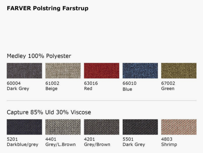 Farstrup Scala 2419 armstol med gribebøjle i stof