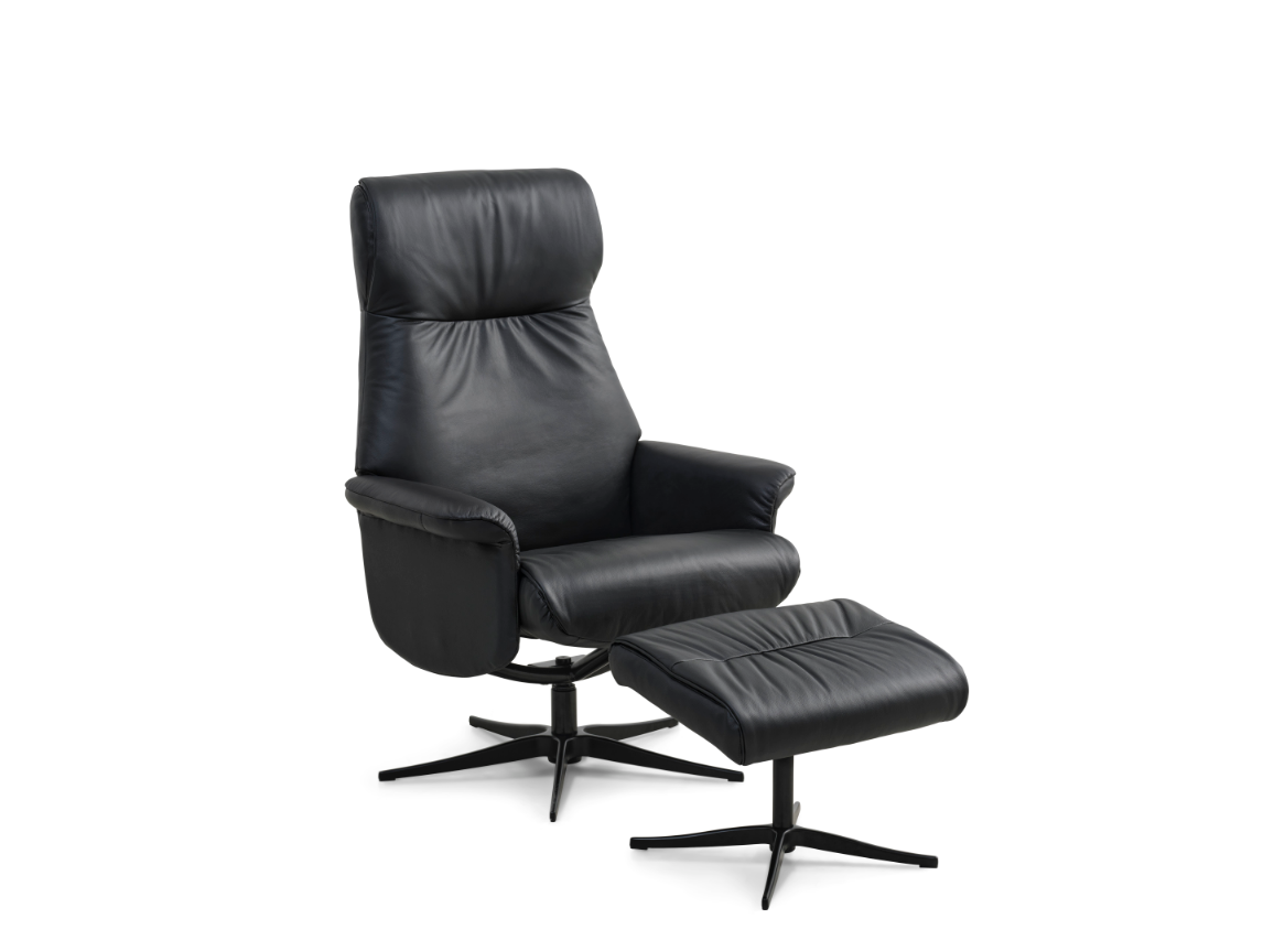 Tristan lænestol inkl. fodskammel