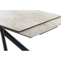 Hudson Extension Spisebord i taupe keramik 200/300 x 100 cm