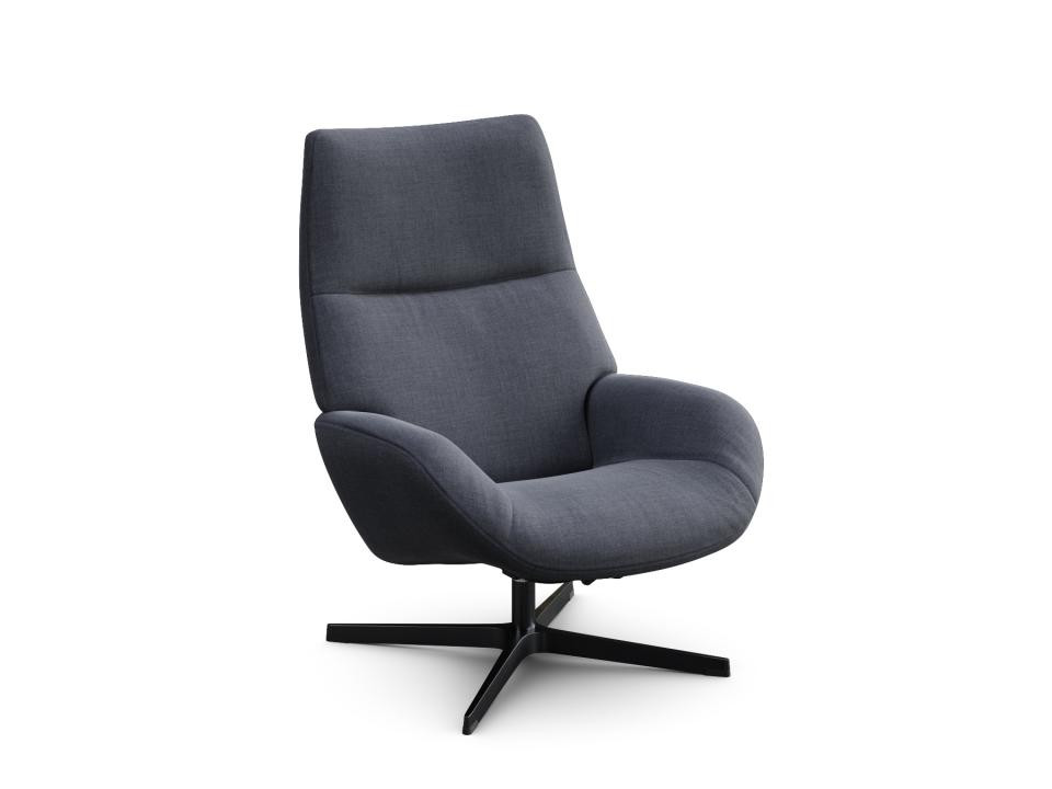 Lotus lænestol med skammel