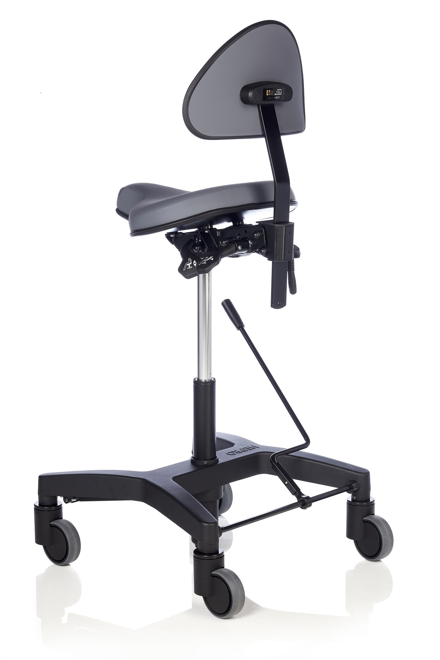 Sadel 2 Rehab Sadelstol med ryglæn