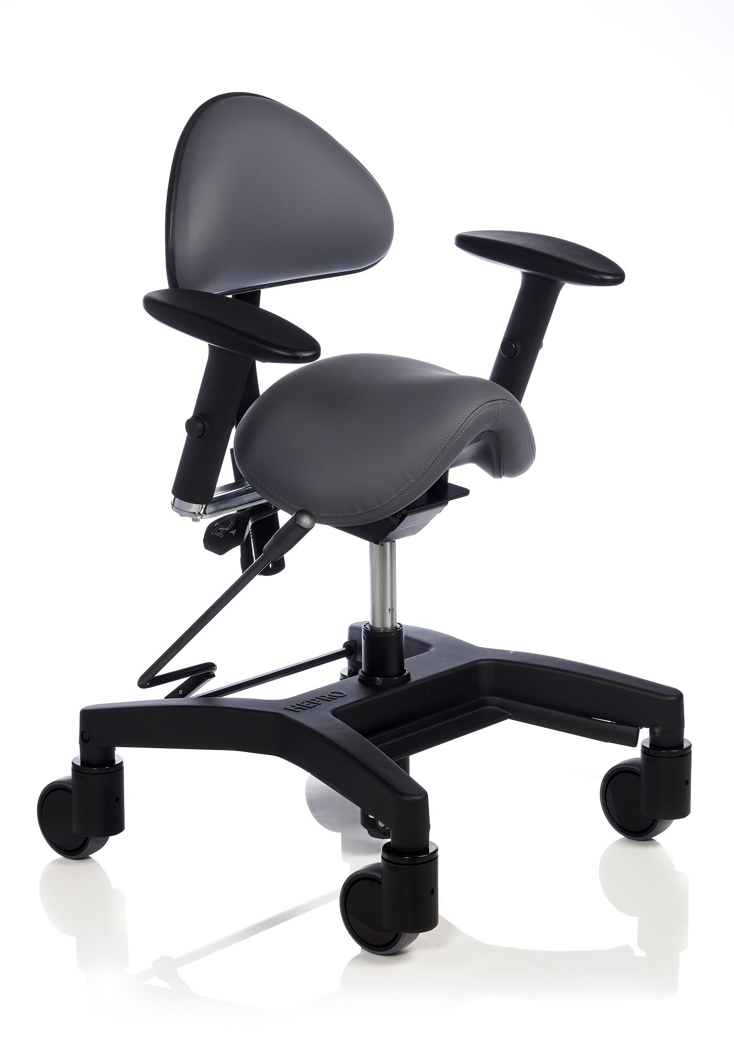 Futura 2 Rehab Sadelstol med ryglæn