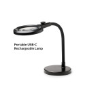 Magni Bordlampe. Charge - Luplampe