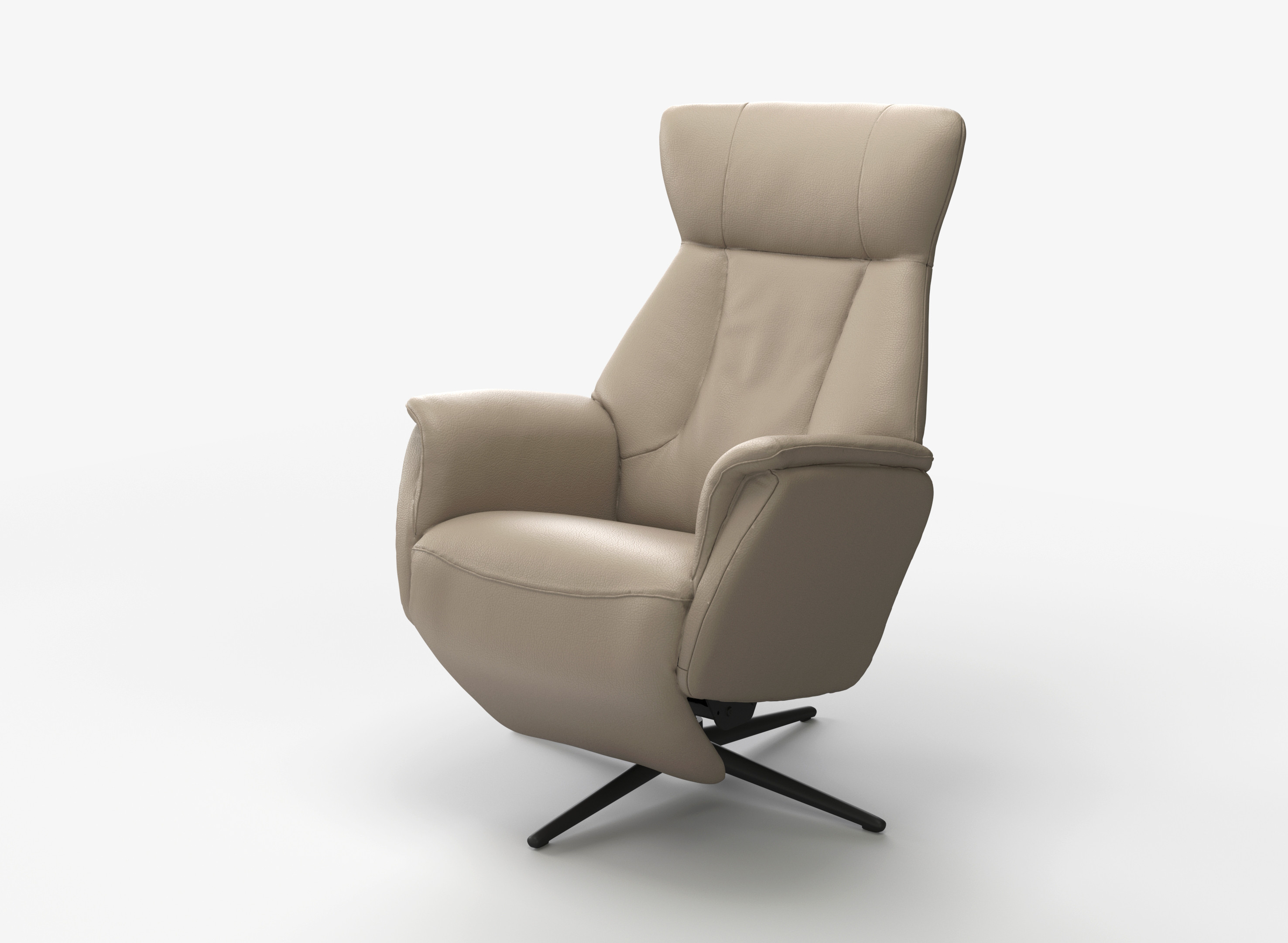 Ebba lænestol med sædeløft og indbygget fodhviler