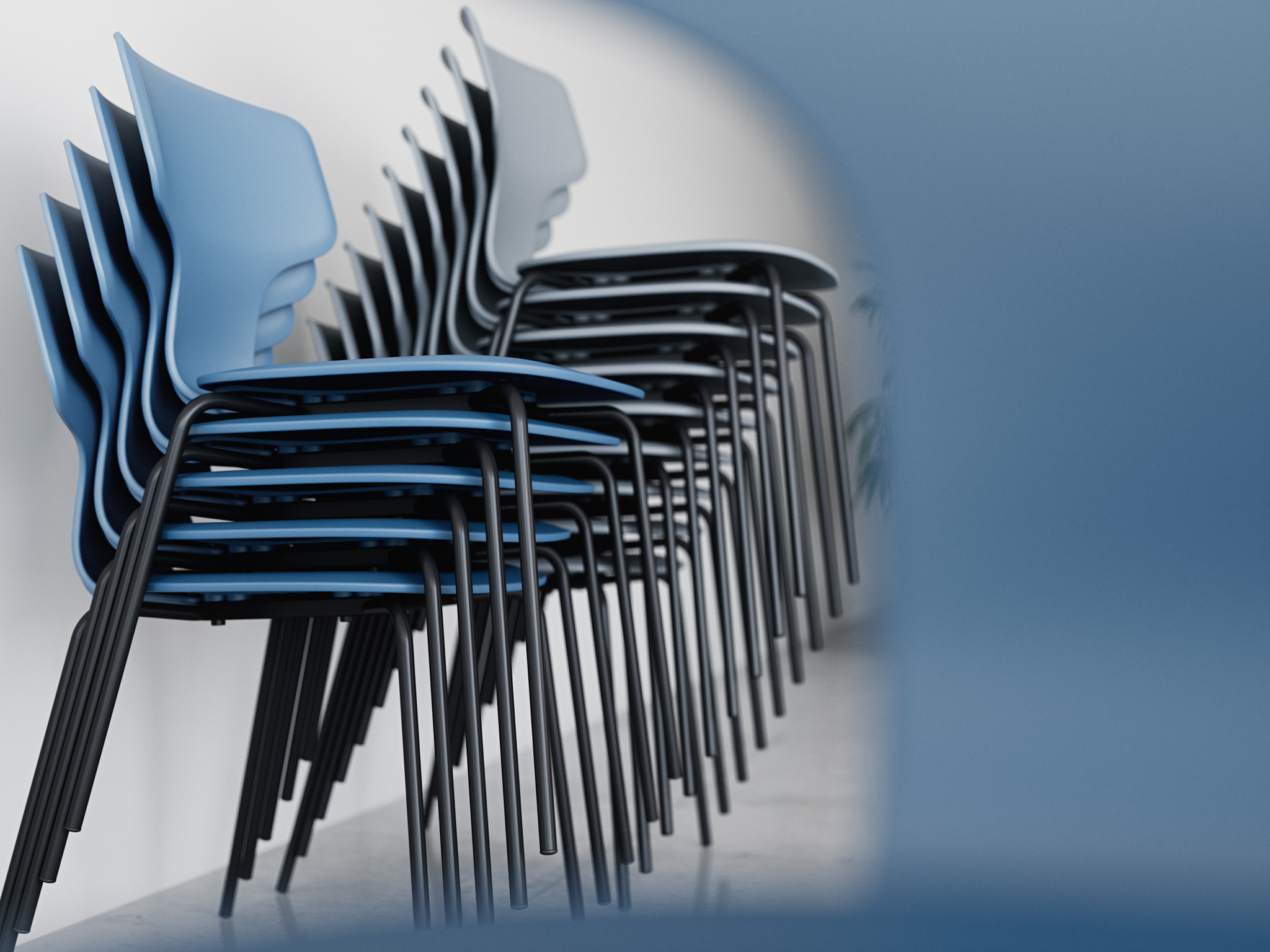 IF Kantinestol - kan stables og hænges op