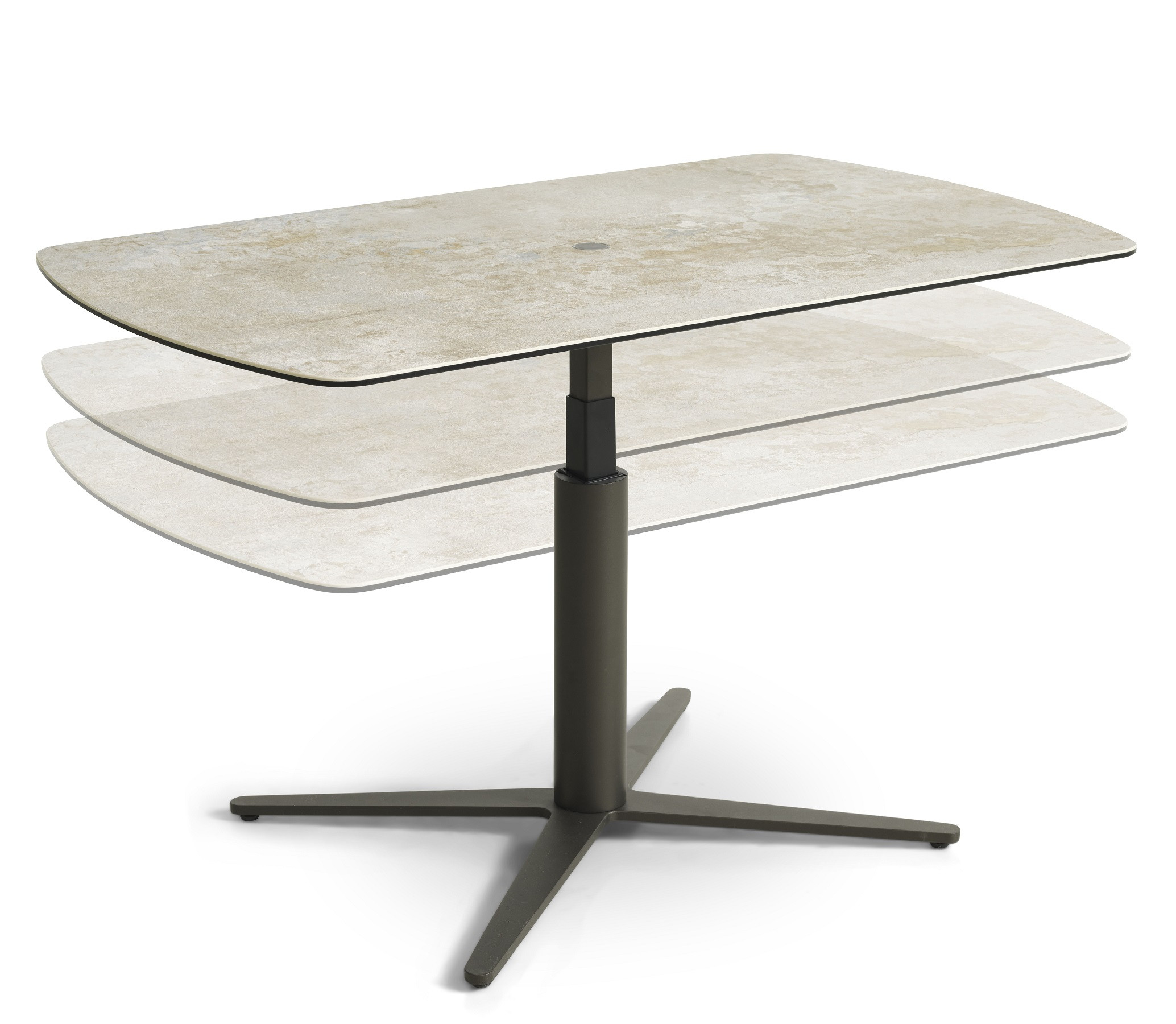 Aruba højdejusterbart sofabord – fleksibilitet og elegance i ét