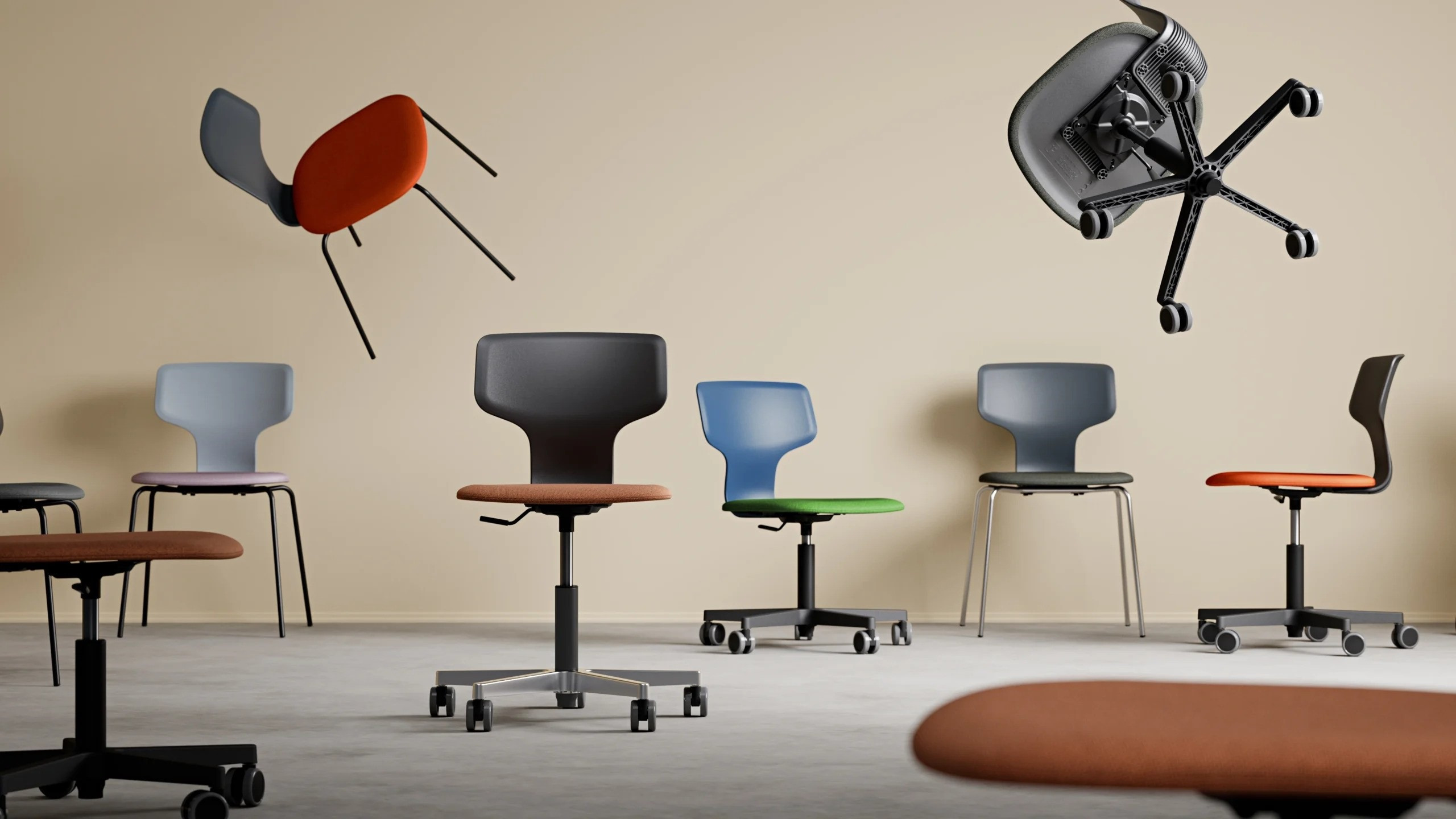 IF skolestol - ergonomisk kontorstol i dansk design