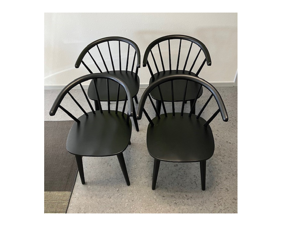 Spisebordsstole Carmen sort...