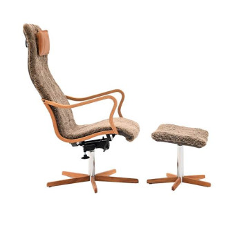 Chic lænestol inkl. skammel Kampagnepris