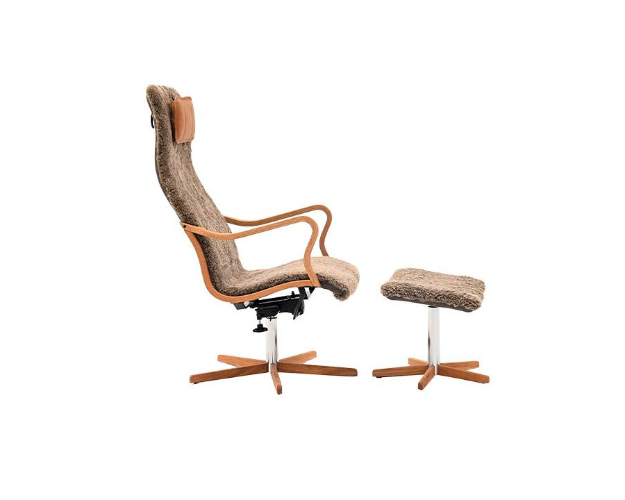 Chic lænestol inkl. skammel Kampagnepris