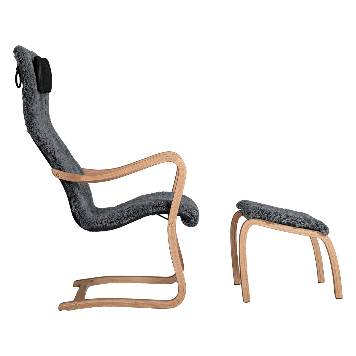 Luna lænestol inkl. skammel