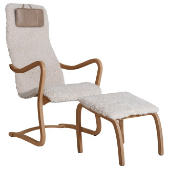 Luna lænestol inkl. skammel Kampagnepris