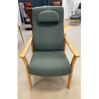 Rikke Slim Lænestol med nakkepude Udstillingsmodel