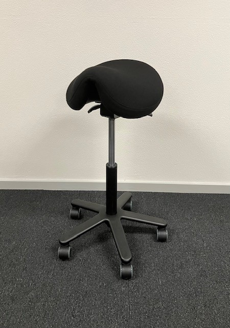 Dynamic1 Sadelstol sort uldstof Udstillingsmodel