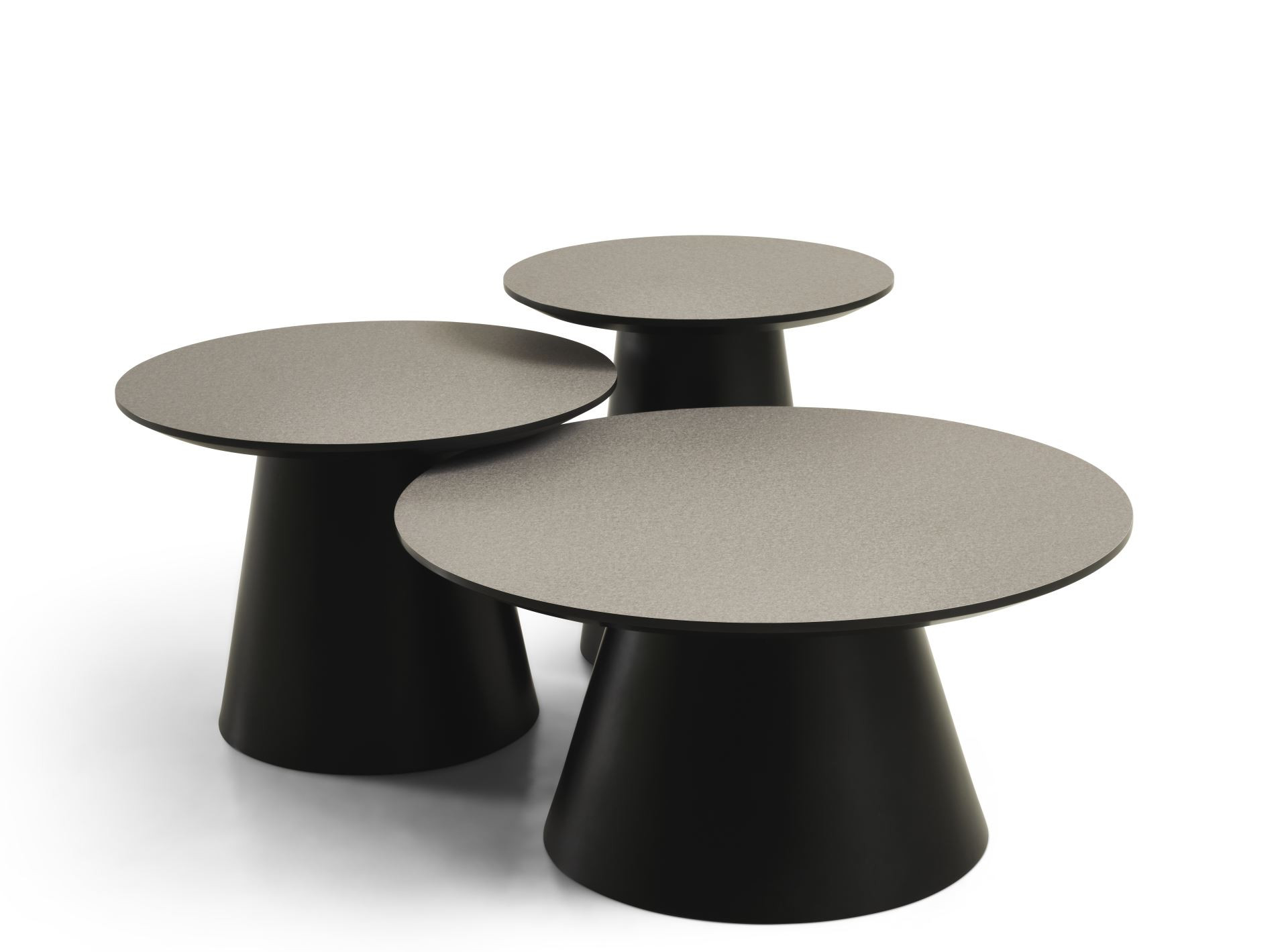 Paros Cafébordsæt, Large, Medium & Small