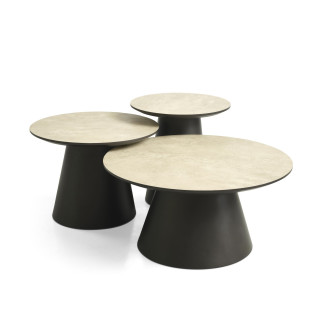 Paros Cafébordsæt, Large, Medium & Small