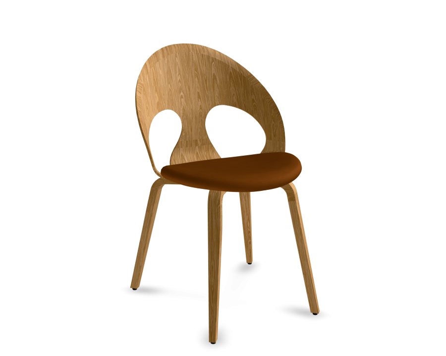 VL110 Øjestol, træryg og...