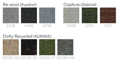 VL119 stol fra Vermund med fuldpolstret sæde og ryg