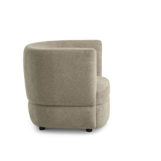 Matteo louge stol, stof taupe