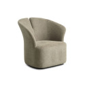 Florian lounge stol, stof taupe