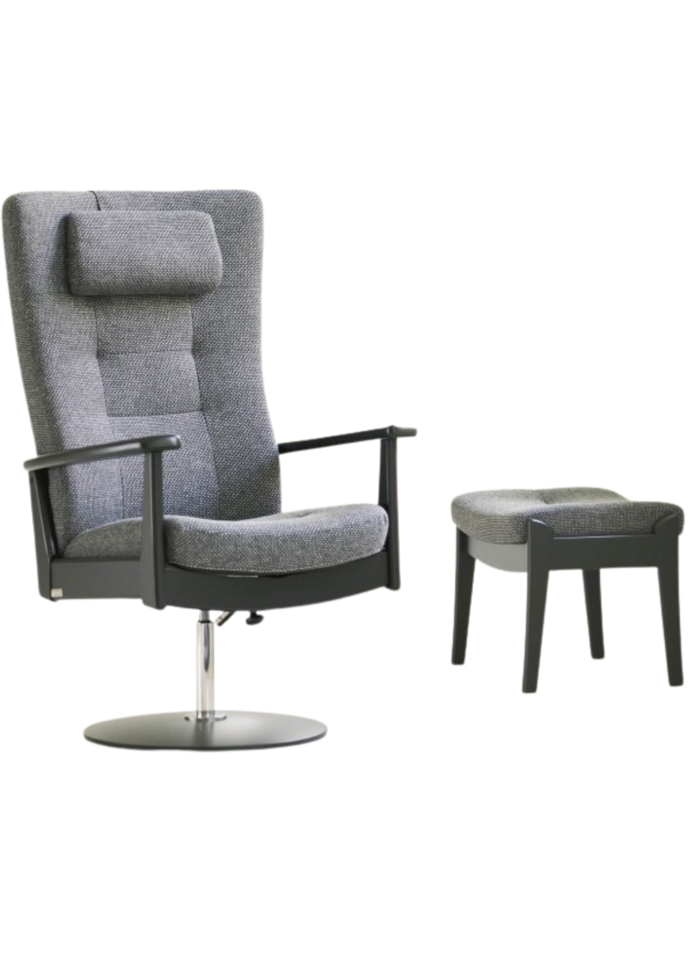 Farstrup Plus 5980 lænestol med drejefunktion i læder