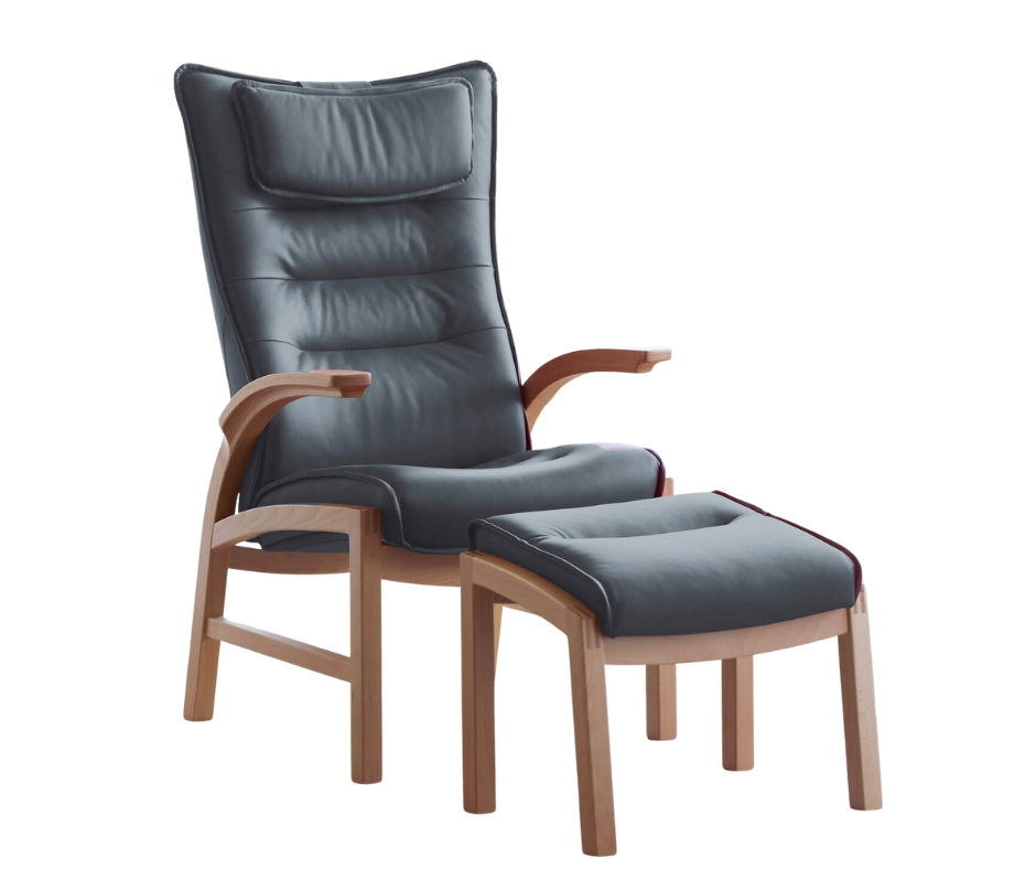 Farstrup Cantate 6010 Seniorstol i læder