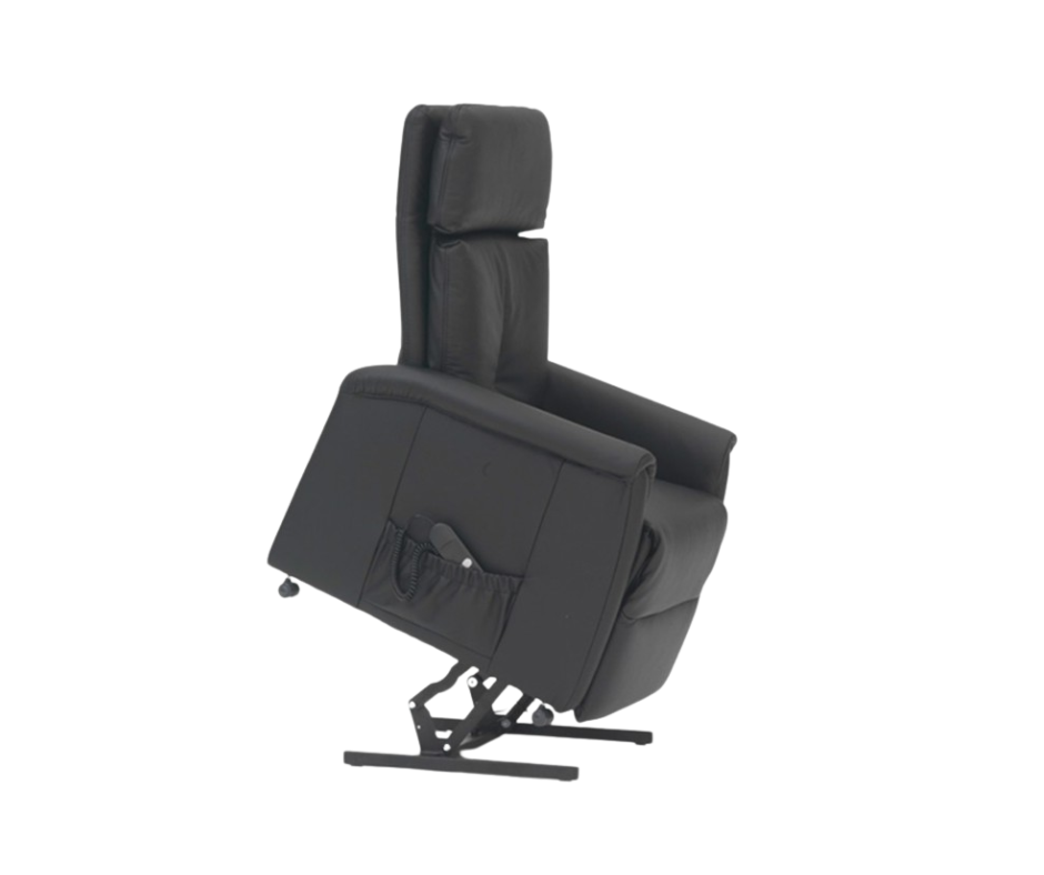 Hasle Lænestol Medium med hjul og el-betjent lift