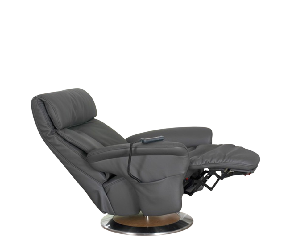 Hornbæk Otium Lænestol Medium med drejefod og el-betjent lift