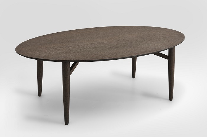 Katrine sofabord, elipseformet