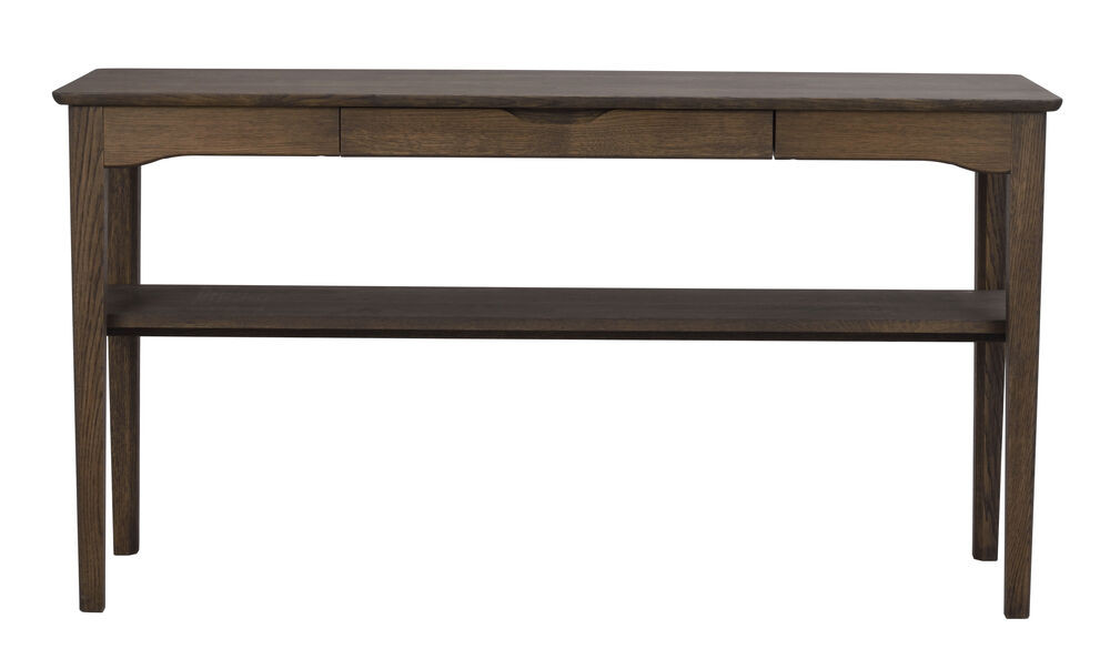 Markham konsolbord i brunolieret eg