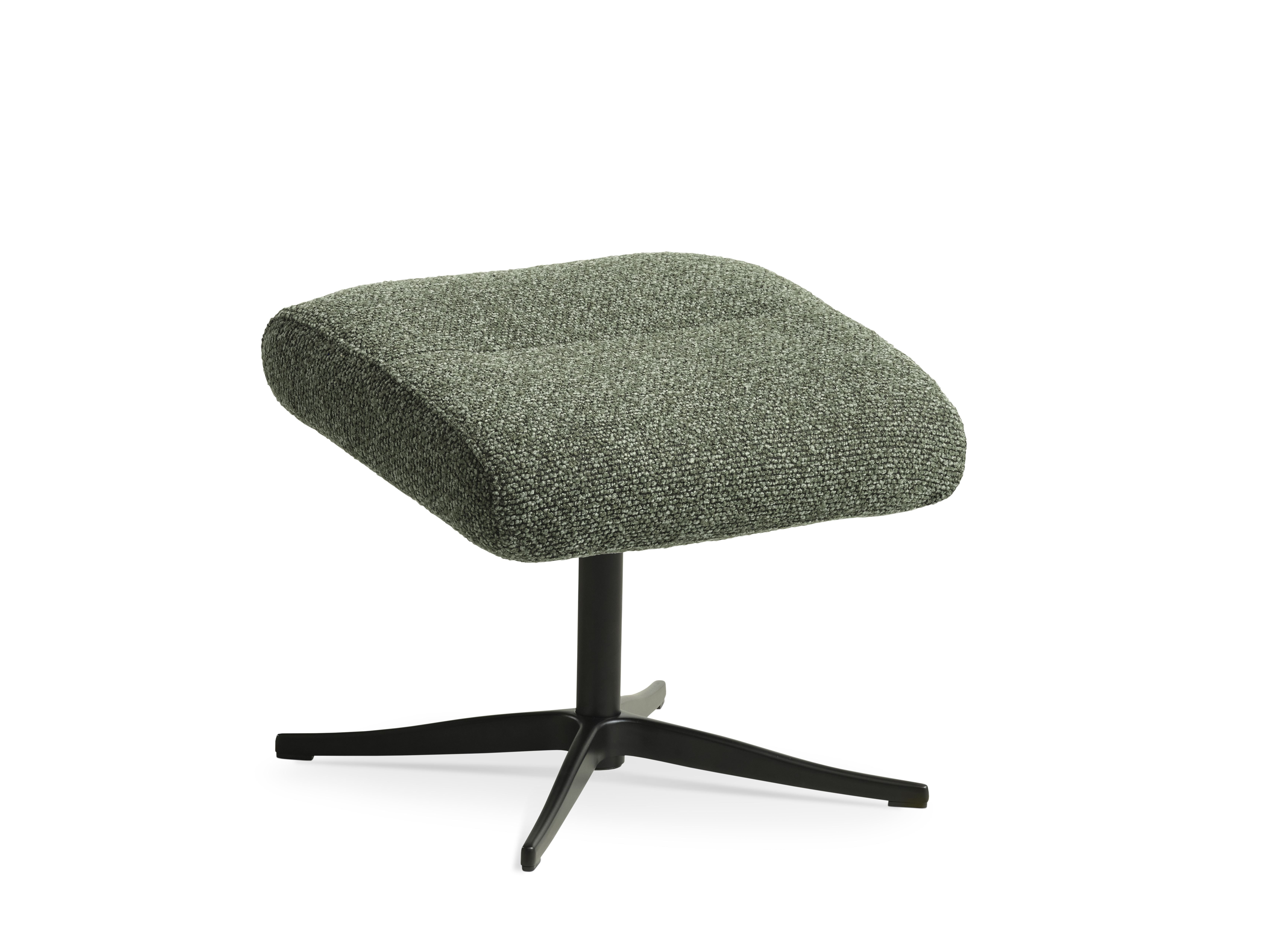 Connor skammel med white moss grøn stof