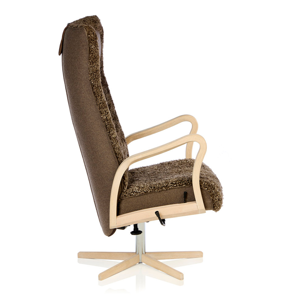 Arcus stol + skammel - Standard højde