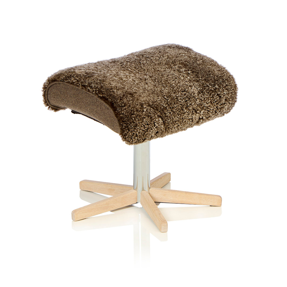 Arcus stol + skammel - Standard højde