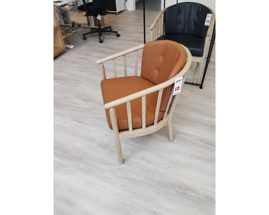 Bella Eg/cognaclæder -...