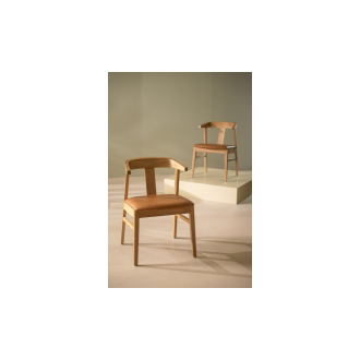 Coach stol i eg | Restaurant stol & café stol | Tom Stepp design