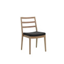 Schou Andersen 7010 Spisebordsstol med sprosser  - Stof