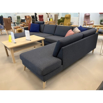 Ask hjørnesofa med chaiselong og nakkestøtte Udstillingsmodel