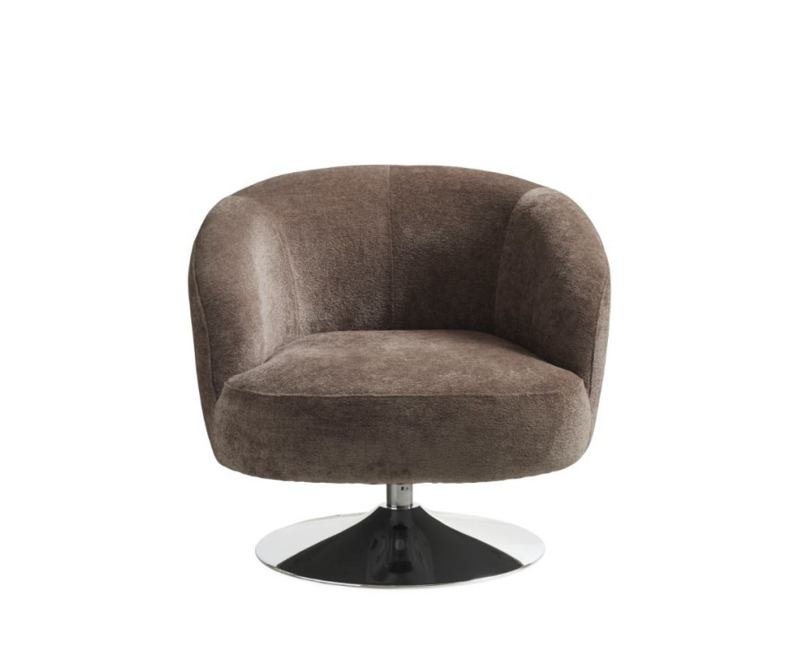 Conrad Loungestol Beige tekstil med drejefunktion