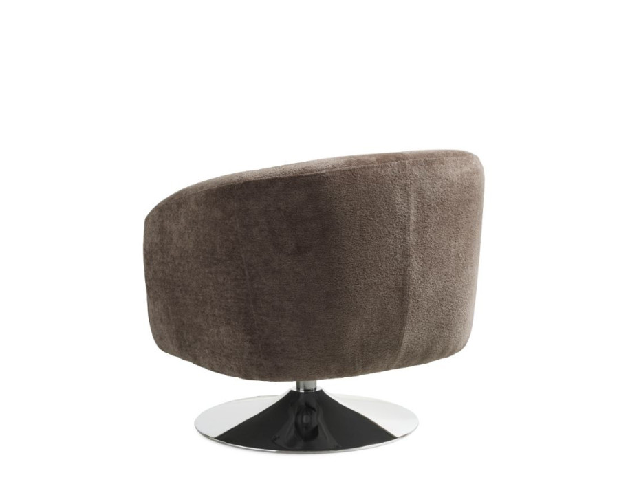 Conrad Loungestol Beige tekstil med drejefunktion
