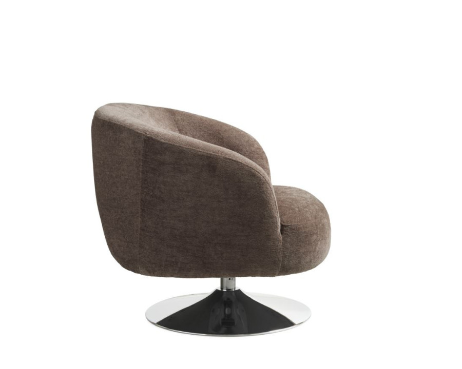 Conrad Loungestol Beige tekstil med drejefunktion