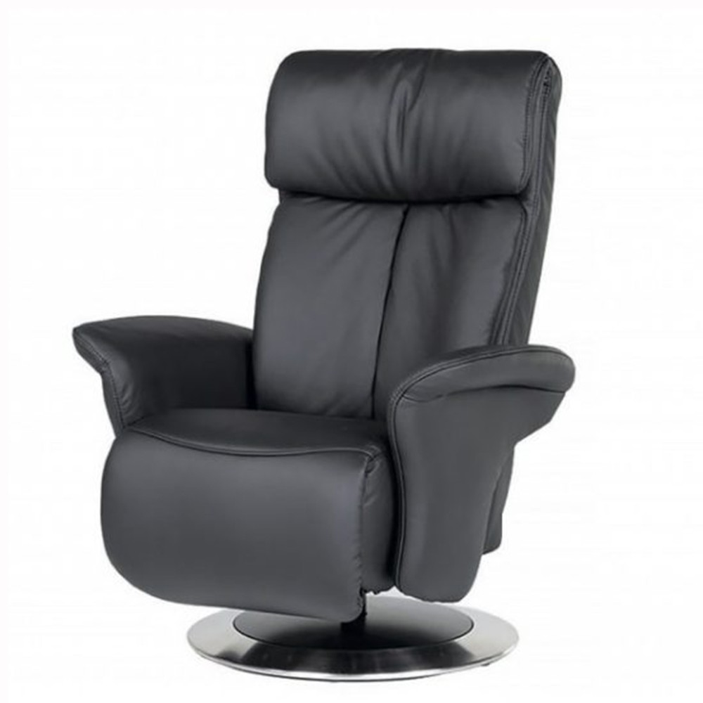 Hornbæk Otium Lænestol Large med drejefod og el-betjent lift